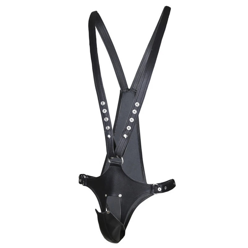 Dylan Leather Underwear Harness