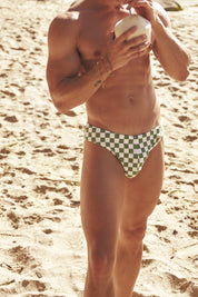 CARIOCA BOY SWIM BRIEF RIO GREEN/COCONUT MILK