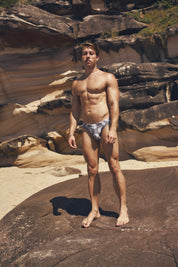 CARIOCA BOY SWIM BRIEF BLACK ONYX/WHITE