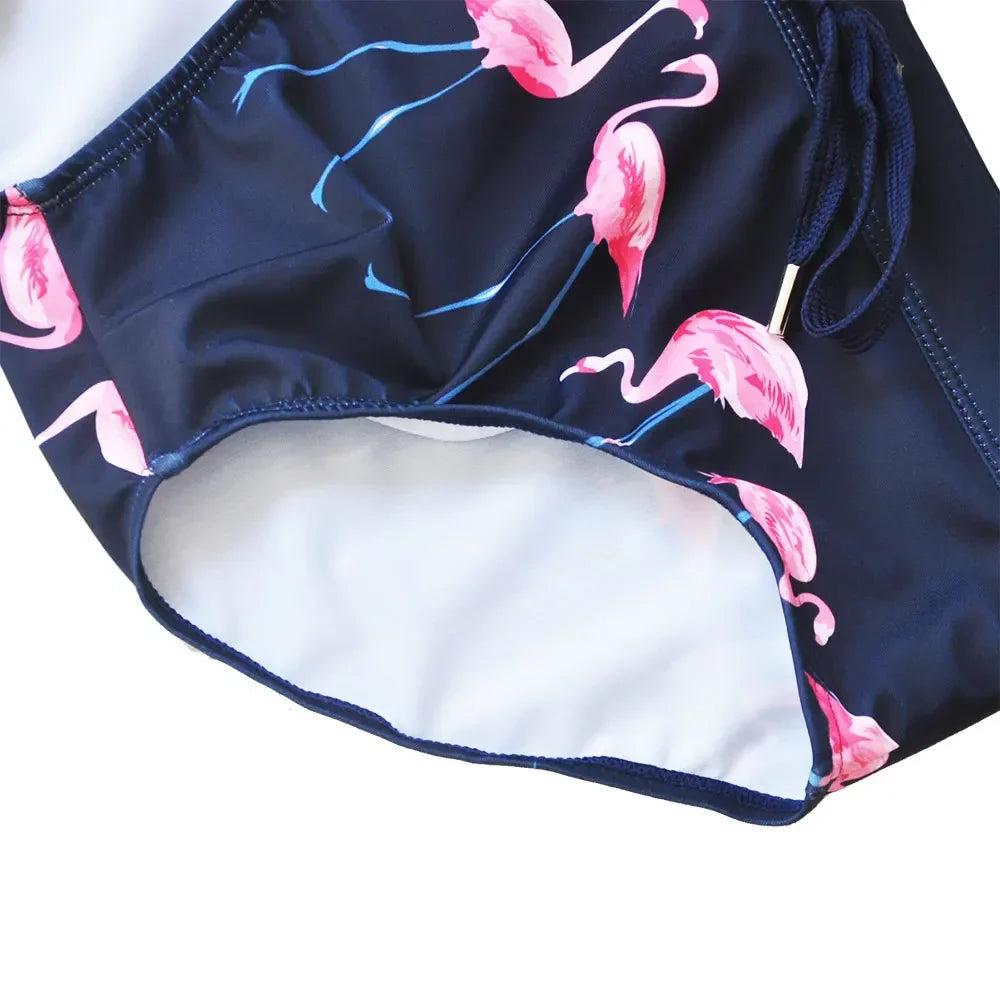Flaming Flamingo Swimwear Briefs