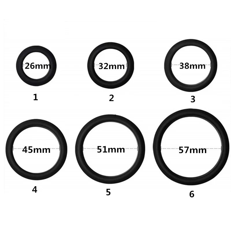 AD Poof Store Silicone Cock Rings